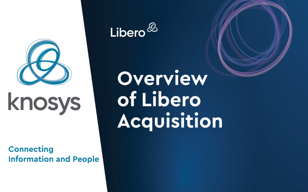 Knosys completes acquisition of Libero