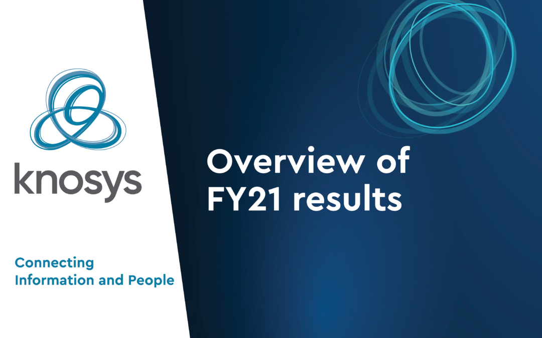 Overview of FY21 results
