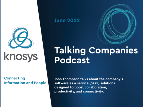 John Thompson appears on on the Talking Companies podcast