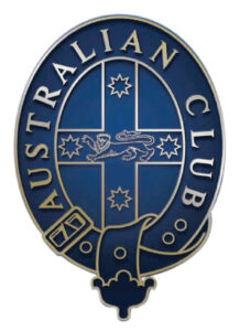 Australian Club Blue Gold Logo